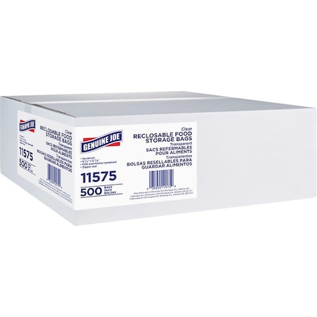 Genuine Joe Food Storage Bags 1.15 mil GJO11575CT